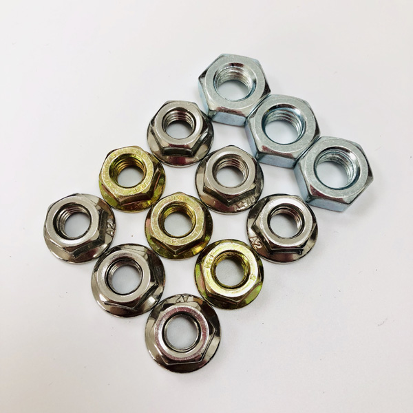 Serrated Hex Flange Nuts