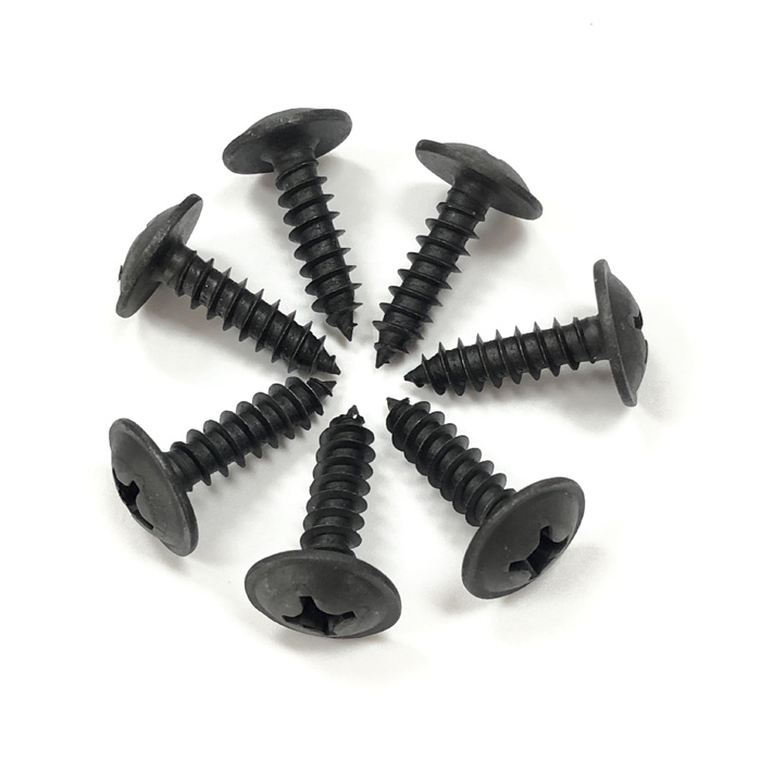 Black Pan Head or Countersunk Self Tapping Screws