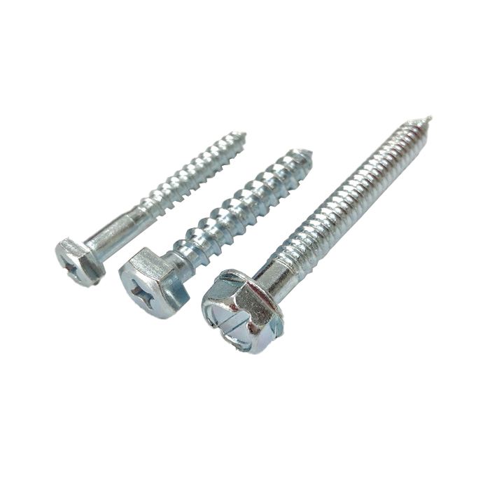 Hex Head or Pan Head Wood Screws